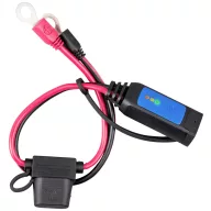  Victron Energy Csatlakozókábel M8 Kabelschuh Victron für Batterieanzeigetafel (mit 30A ATO Sicherung)