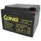 Long WP26-12N-M Ólomakku 12 V 26 Ah Ólom-vlies (AGM) (Sz x Ma x Mé) 166 x 125 x 175 mm M5 csavaros csatlakozó Kis önkisülés, Karbantartásmentes