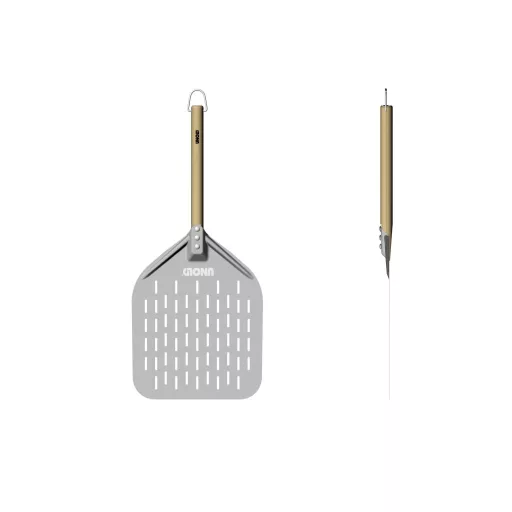 Pizzalapát, alumínium/fa, Unold 6991620