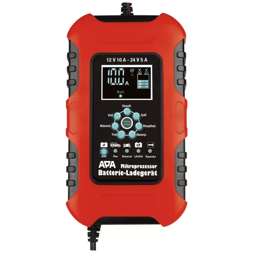 APA Batterieladegerät 12/24V 10A 16649 Autós töltőkészülék 12 V, 24 V 10 A 5 A