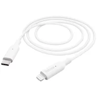   Hama USB töltőkábel USB 2.0 Apple Lightning dugó, USB-C® dugó 1.00 m Fehér 00201598