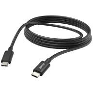  Hama USB töltőkábel USB 2.0 USB-C® dugó, USB-C® dugó 3.00 m Fekete 00201593