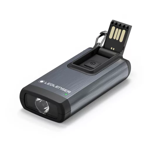 Ledlenser K6R LED Kulcskarikás lámpa USB csatlakozóval Akkuról üzemeltetett 400 lm 30 g
