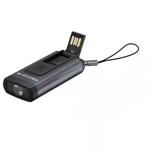 Ledlenser K6R safety LED Rúdlámpa USB csatlakozóval Akkuról üzemeltetett 400 lm 32 g