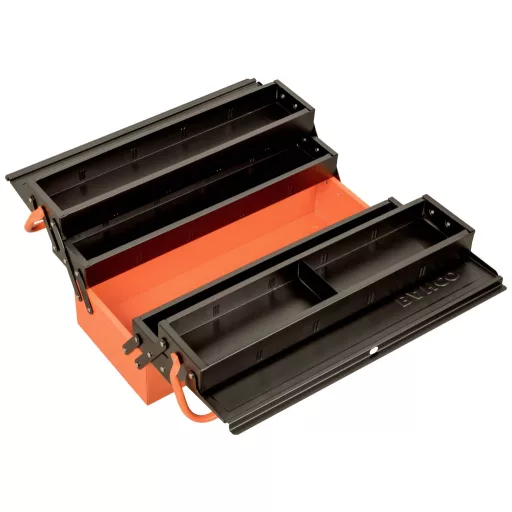 Bahco 1497MBF550 Szerszámos láda tartalom nélkül Fém Fekete/narancs