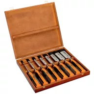   Bahco 424P-S8-EUR Vésőkészlet, 6,10,12,16,18,25,32,36 mm, fadobozban