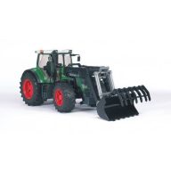 Traktor homlokrakodóval, Fendt 936 Vario, Bruder 3041