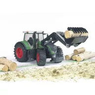 Traktor homlokrakodóval, Fendt 936 Vario, Bruder 3041