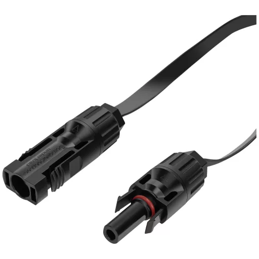 ECOFLOW EFL-SUPERFLATMC4CABLE Adapterkábel Fekete
