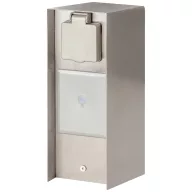   BOLD 10425 Kerti elosztó 3 részes Nemesacél Vezeték nélkül, Kapcsolóval, Időzítővel, Alkalmazással vezérelhető, Programozható