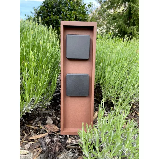 BOLD 10615 Kerti elosztó 2 részes Rozsda Vezeték nélkül