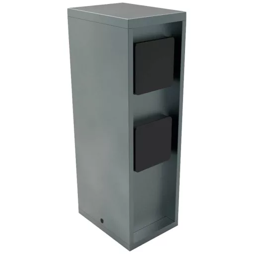 BOLD 10616 Kerti elosztó 4 részes Antracit Vezeték nélkül