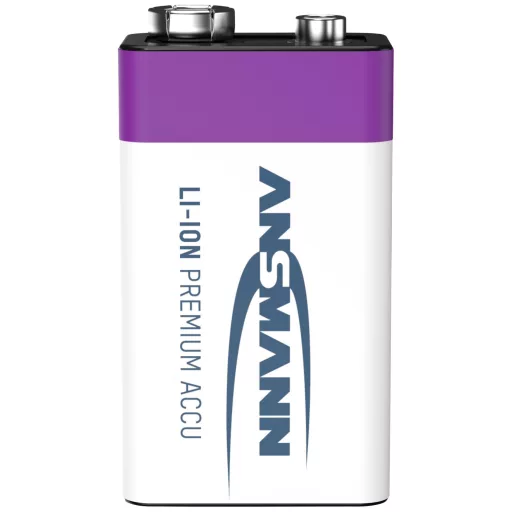 USB-C® akku Ansmann E-Block USB-C Lítiumion 9 V 400 mAh 1 db