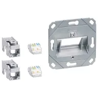   Hager GMKSRJ45C6A2 Parapet csatorna Adatcsatlakozó modul, Cat 6 1 db Többszínű