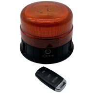   Berger & Schröter Körkörös lámpa SM811HP-BR 12 V, 24 V Akkuról üzemeltetett Tapadókorong, Mágneses rögzítős, Csavaros szerelési mód Narancssárga