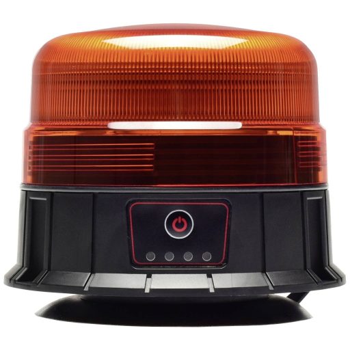 Berger & Schröter Körkörös lámpa SM811HP-BR 12 V, 24 V Akkuról üzemeltetett Tapadókorong, Mágneses rögzítős, Csavaros szerelési mód Narancssárga