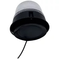   Berger & Schröter Körkörös lámpa SM825HCAB 12 V, 24 V Gépjármű dugóval, Fedélzeti hálózatról Mágneses rögzítős, Csavaros szerelési mód, Tapadókorong Kék,