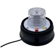   Berger & Schröter Körkörös lámpa SM825HCAB 12 V, 24 V Gépjármű dugóval, Fedélzeti hálózatról Mágneses rögzítős, Csavaros szerelési mód, Tapadókorong Kék,