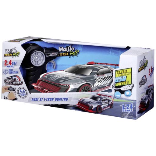 MaistoTech 582342 Audi S1 e-Tron Quattro 1:24 RC kezdő modellautó Elektro Sportkocsi