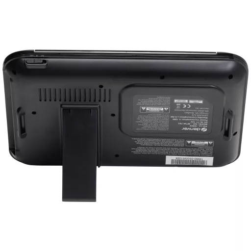 Denver MTW-793 Hordozható DVD lejátszó 17.78 cm 7 coll EEK: D (A - G) Akkus működés, 12 V-os gépjármű csatlakozókábellel, Második képernyővel Fekete