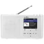 Reflexion TRA23i/WH Asztali internetrádió Internet, DAB+, DAB, URH Bluetooth®, Internetrádió, DAB+, URH Újratölthető Fehér