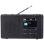 Reflexion TRA23DAB/GR Asztali rádió DAB+, DAB, URH DAB+, URH Újratölthető Antracit, Szürke