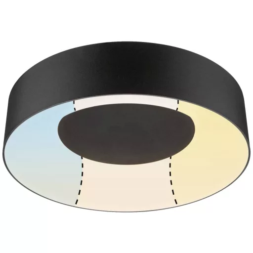 Paulmann 71096 Casca LED-es mennyezeti lámpa LED 16 W Fekete (matt)