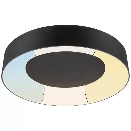 Paulmann 71097 Casca LED-es mennyezeti lámpa LED 23 W Fekete (matt)