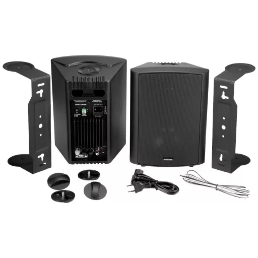 Omnitronic ALP-6A black Aktív PA hangfal készlet 45 W 2 db