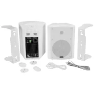   Omnitronic ALP-6A white Aktív PA hangfal készlet 17 cm 6.5 coll 45 W 2 db