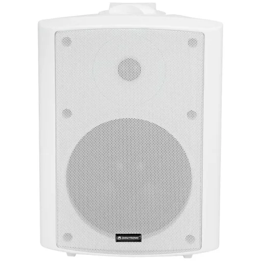 Omnitronic ALP-6A white Aktív PA hangfal készlet 17 cm 6.5 coll 45 W 2 db