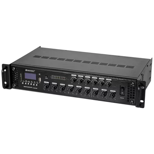 Omnitronic MAVZ-240.6P ELA erősítő 240 W 6 zóna