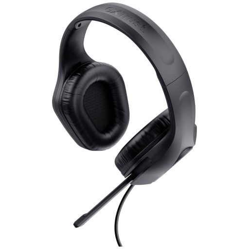 Trust GXT415 ZIROX Gamer Over Ear headset Vezetékes Stereo Fekete