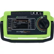   Gossen Metrawatt SECUTEST LEMONGREEN Készülékteszter készlet Kalibráció (DAkkS) VDE szabvány 0701-0702, 0544, 0751