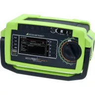   Gossen Metrawatt SECUTEST LEMONGREEN Készülékteszter készlet Kalibráció (DAkkS) VDE szabvány 0701-0702, 0544, 0751