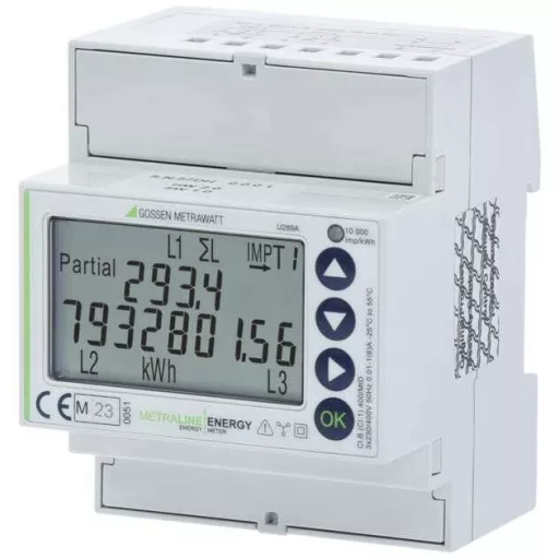Gossen Metrawatt U289B METRALINE ENERGY Háromfázisú fogyasztásmérő átalakító csatlakozóval digitális MID konform: Igen 1 db