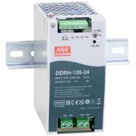   DC/DC konv. 100.8W DIN sín 250-1500V 12V MEAN WELL DDRH-120-12 1 db