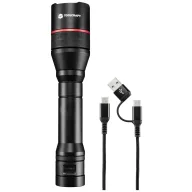   TOOLCRAFT Kézilámpa Akkuról üzemeltetett Állítható, USB csatlakozóval, Stroboszkóp üzemmóddal 3500 lm 7 óra 397 g