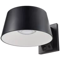   Sygonix SY-5801972 Napelemes kültéri fali lámpa mozgásjelzővel LED Fixen beépített LED-es 10 W Antracit szürke
