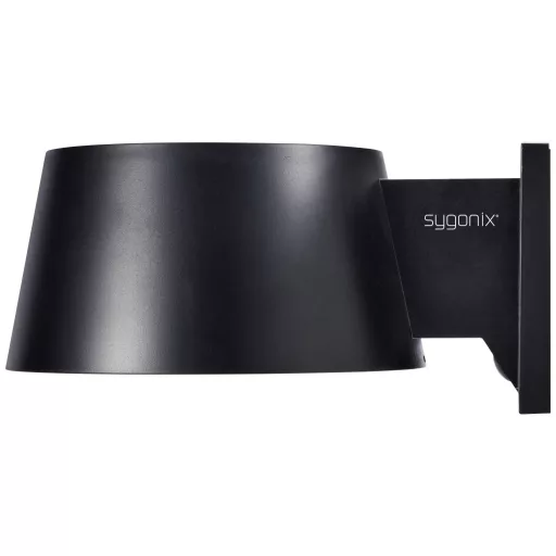 Sygonix SY-5801972 Napelemes kültéri fali lámpa mozgásjelzővel LED Fixen beépített LED-es 10 W Antracit szürke