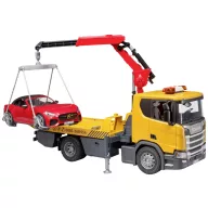   bruder Scania Super 560R vontatóautó roadsterrel Kész modell Haszonjármű modell