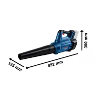   Bosch Professional 06008D2000 GBL 18V-750 Akku Lombfújó 18 V