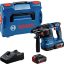 Bosch Professional GBH 18V-22 SDS-Plus-Akkus fúrókalapács 18 V 4 Ah Lítiumion 2. akkuval, Töltővel, Hordtáskával