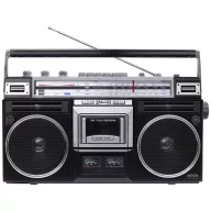   Silva Schneider PCR 1980 Kazettás rádió URH, AM, KH Kazetta, Bluetooth®, USB, URH, MW, KW Felvétel funkció, Mikrofonnal Fekete