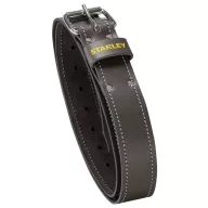   STANLEY Ledergürtel dunkelbraun Breite 45mm L126cm 16 Loch, echtes Büffelleder STST1-80119 Szerszámtartó öv