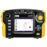   Chauvin Arnoux Telepítés teszter készlet VDE szabvány 0100, 0100-600, 0105, 0105-100