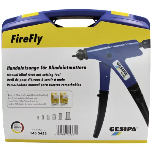 Gesipa 1435453 Vakszegecs fogó készlet 1 db