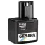 Gesipa 1666441 Tartalék akkumulátor