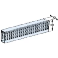   Schneider Electric PrismaSeT-P, kábelcsatorna, vízszintes, tartóval, szélesség=30mm, magasság=60mm, hosszúság=450mm, (4 db) 1 db