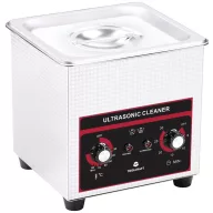   Ultrahangos tisztító fűtéssel és tisztítókosárral 160 W 1,3 l, TOOLCRAFT USC-130